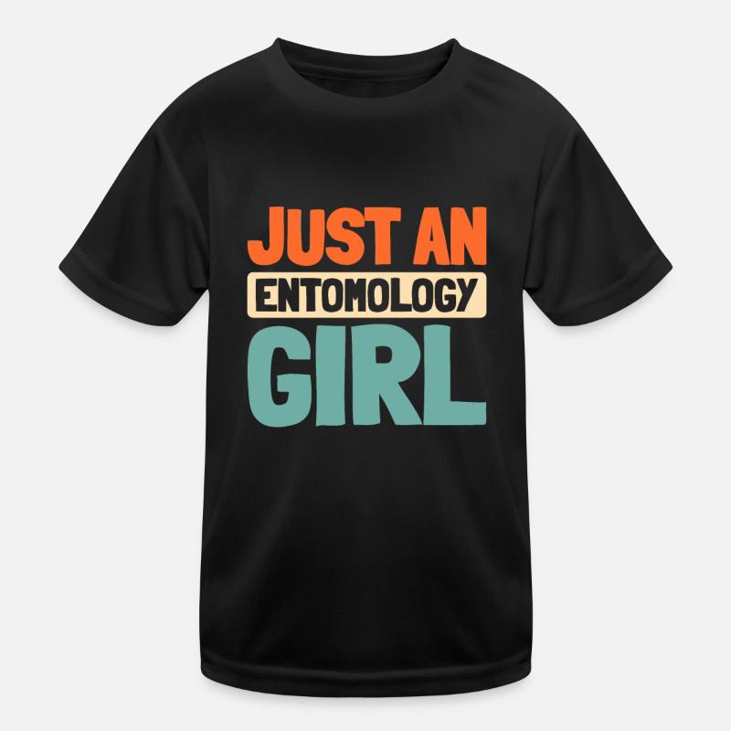 Entomology Entomologist Insect Kids Functional T-Shirt