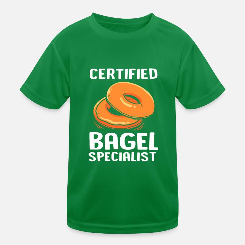 Bagel Kinder Funktions-T-Shirt