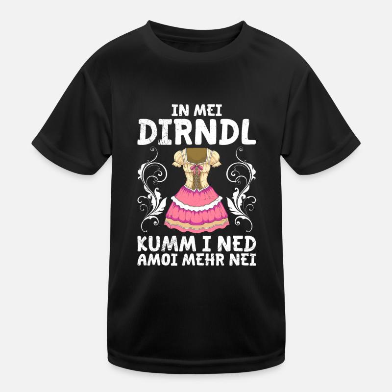 My dirndl no longer fits replacement dirndl Kids Functional T-Shirt
