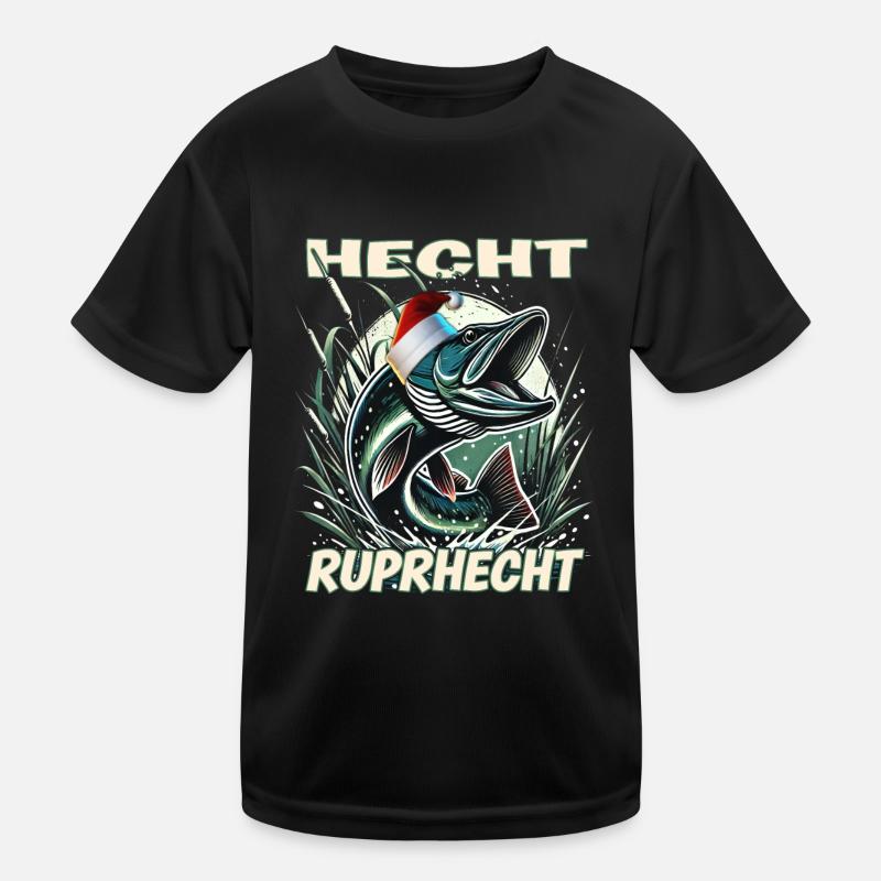Brochet Brochet Poisson de Noël T-shirt sport Enfant