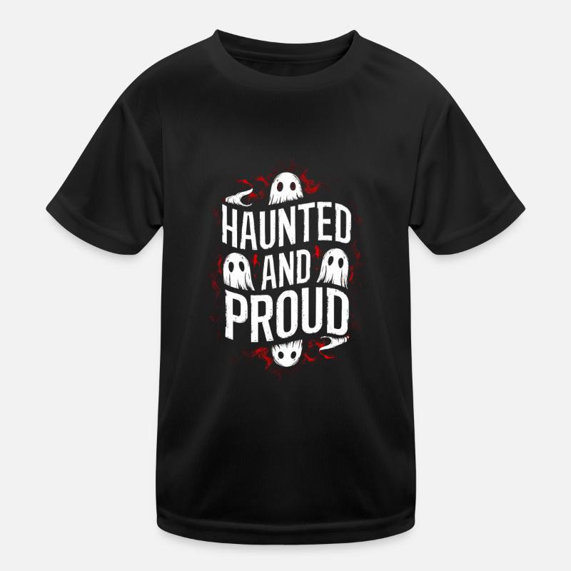 Ghost Bait Halloween Parapsychology Paranormal Kids Functional T-Shirt