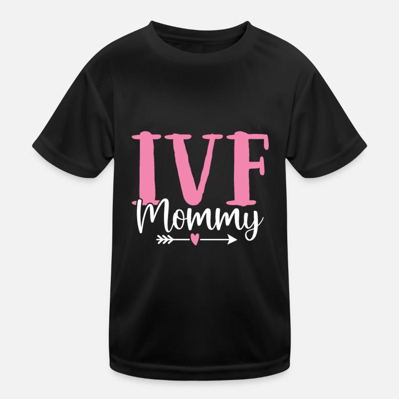IVF Mommy Embryology IVF Pineapple Egg Retrieval Kids Functional T-Shirt