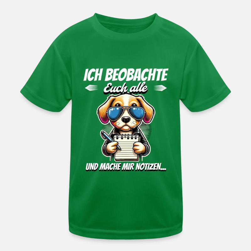I'm watching you all and taking notes Kids Functional T-Shirt