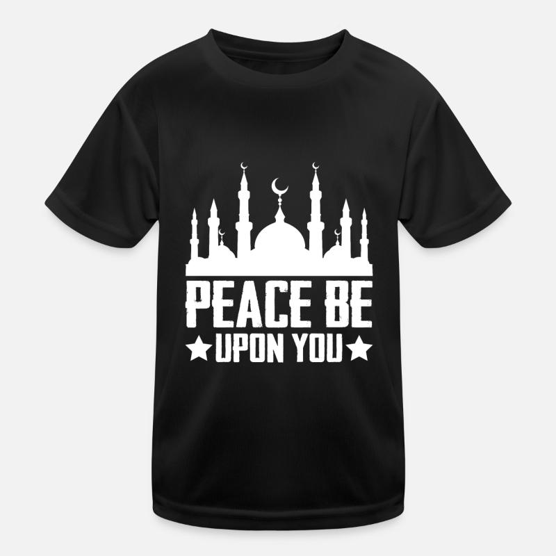 Friede sei mit dir Assalamu Alaikum Islam Stolz Kinder Funktions-T-Shirt