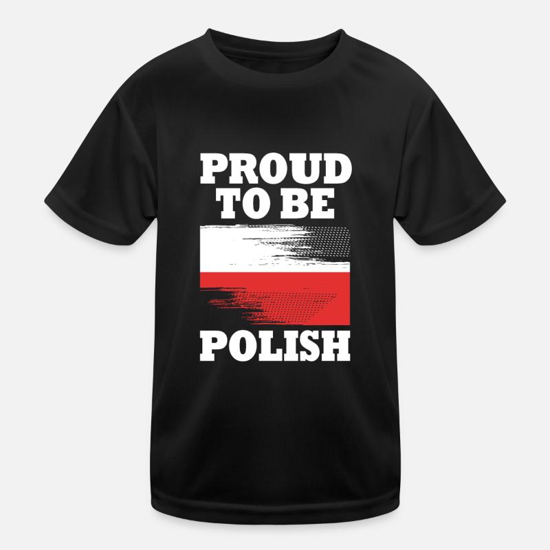 Poland Polish Kids Functional T-Shirt