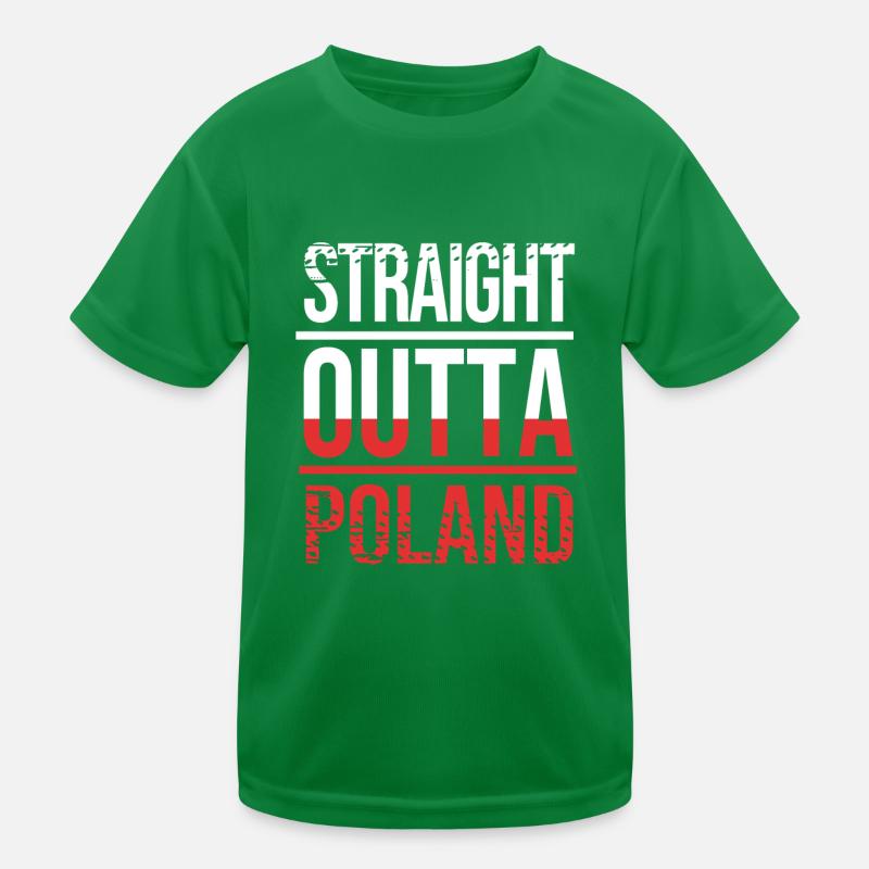 Polen Polnisch Kinder Funktions-T-Shirt