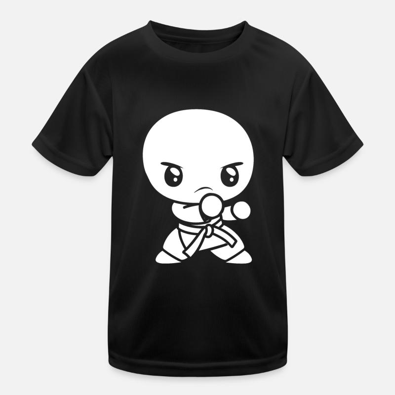 karate - Kids Functional T-Shirt - black