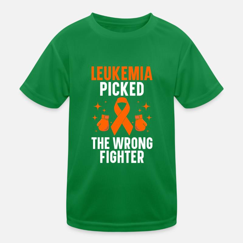 Leukämie Bewusstsein Blutkrebs Bekämpfung Kinder Funktions-T-Shirt