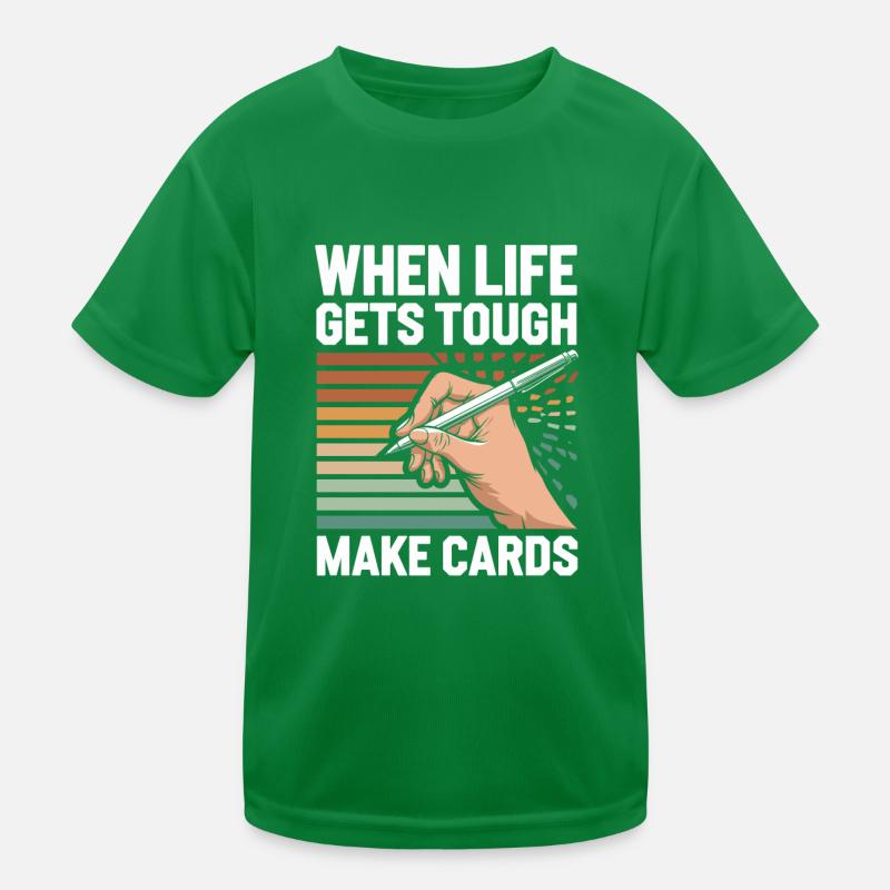 Cardmaker Scrapbooking Card Making Sets For Kids Functional T-Shirt