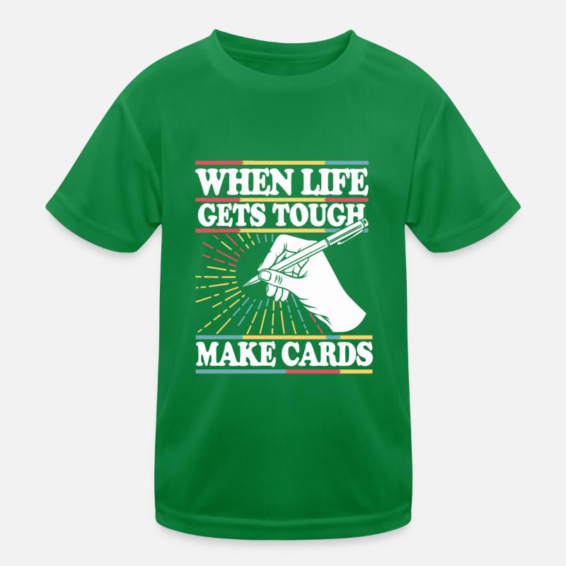 Cardmaker Scrapbooking-kartenherstellungssets Für Kinder Funktions-T-Shirt