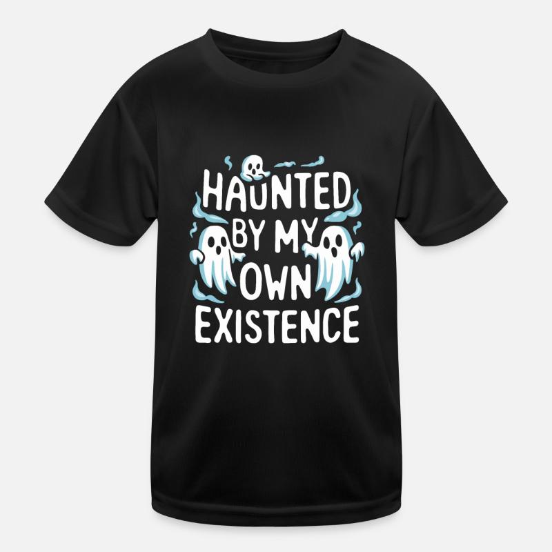 Ghost Bait Halloween Parapsychology Paranormal Kids Functional T-Shirt