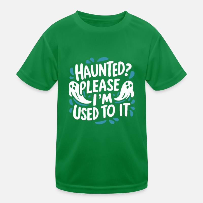 Ghost Bait Halloween Parapsychology Paranormal Kids Functional T-Shirt