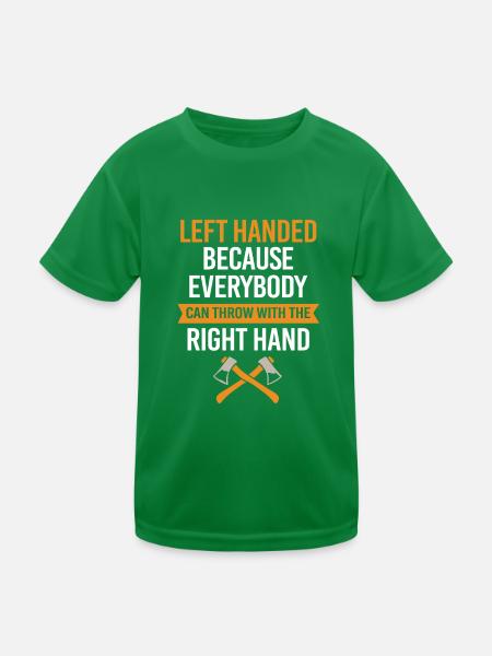 Axe - Kids Functional T-Shirt - kelly green - Front