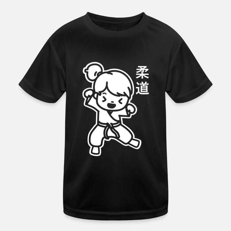 Judo Kinder Funktions-T-Shirt
