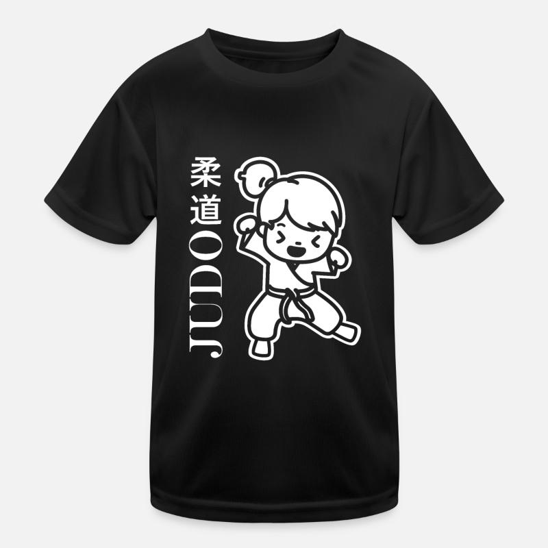 Judo Kinder Funktions-T-Shirt