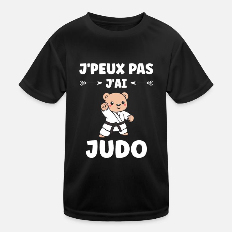 Judo Kinder Funktions-T-Shirt
