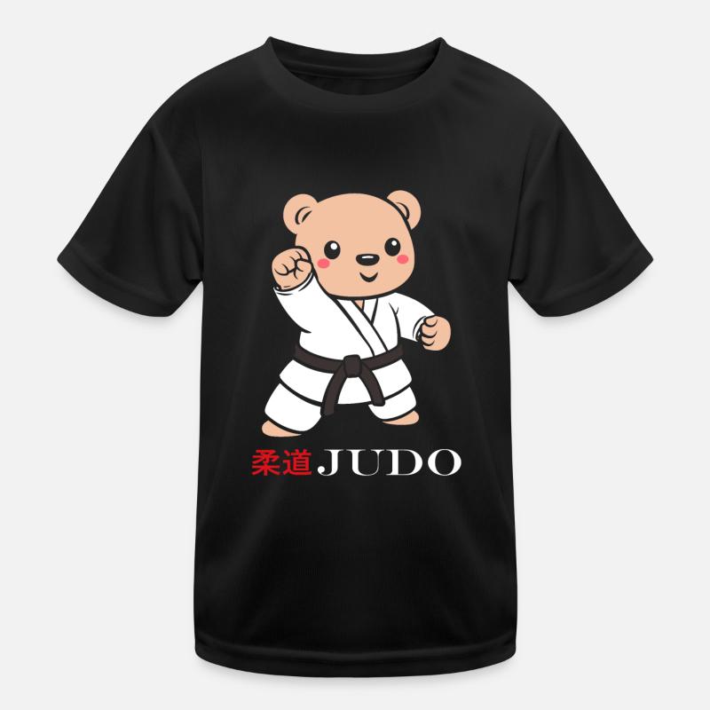 Judo Kinder Funktions-T-Shirt
