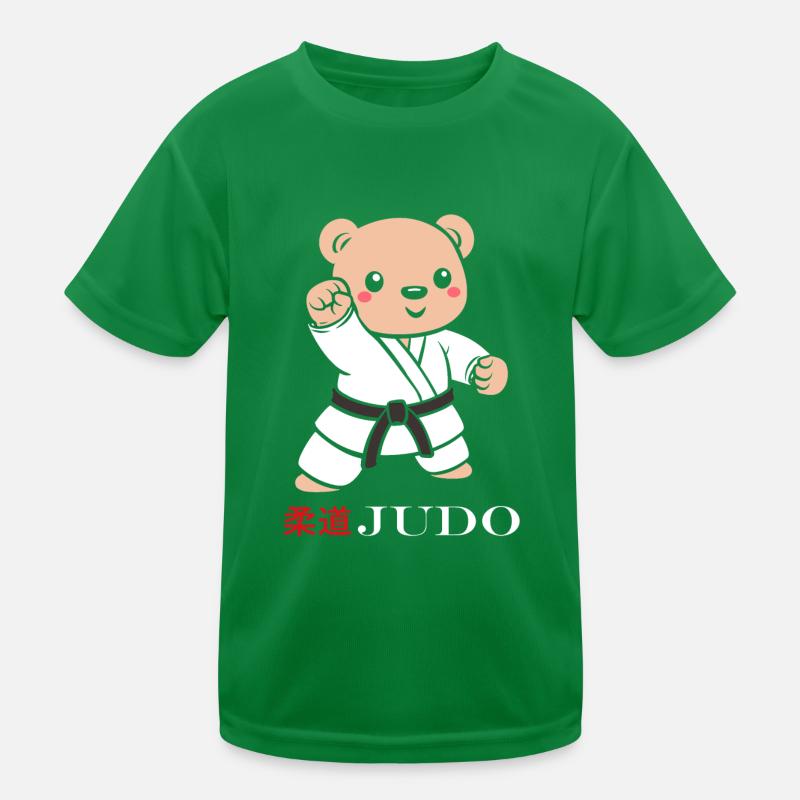 Judo Kinder Funktions-T-Shirt