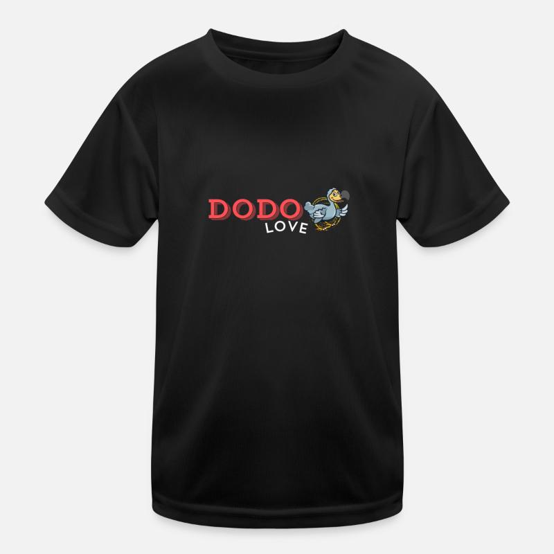 Dodo Love Tier Kinder Funktions-T-Shirt