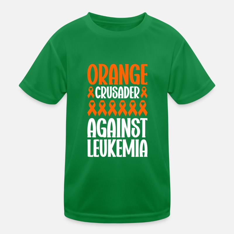 Leukämie Bewusstsein Blutkrebs Bekämpfung Kinder Funktions-T-Shirt