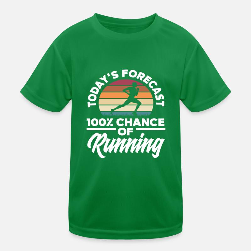 Prédiction Athlètes de course à pied T-shirt sport Enfant