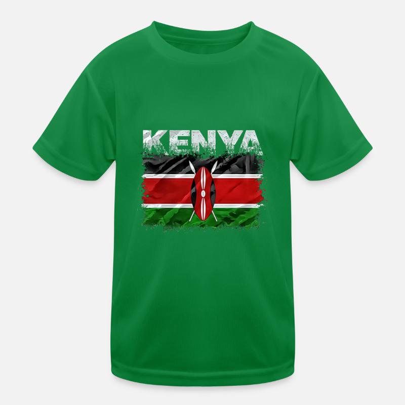 Kenya Kids Functional T-Shirt