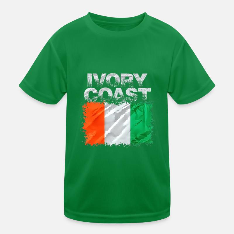 Ivory Coast Kids Functional T-Shirt