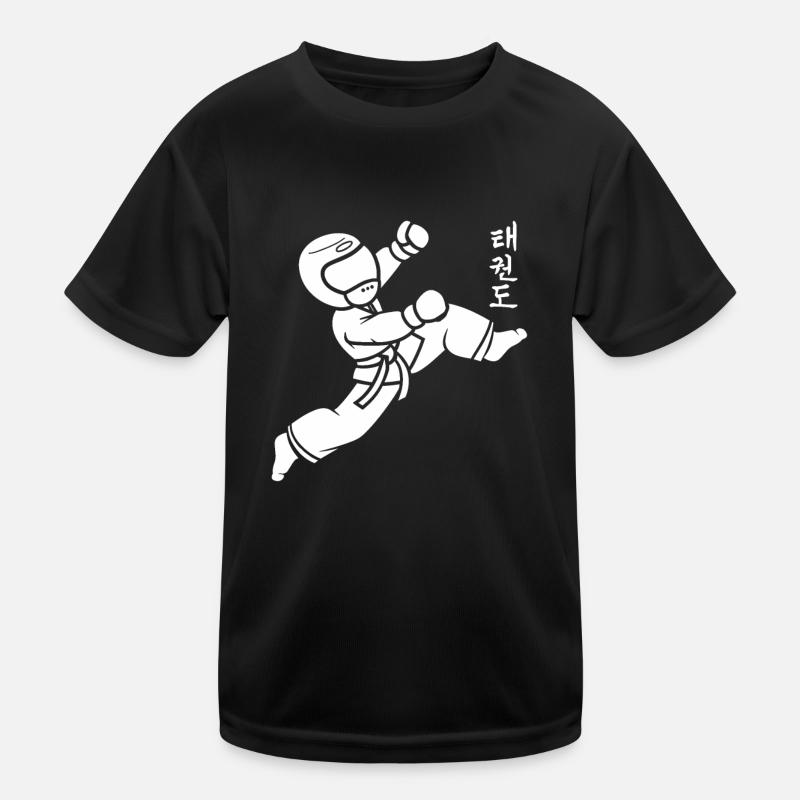 taekwondo T-shirt sport Enfant