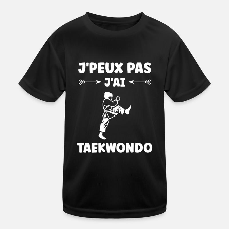 Taekwondo Kids Functional T-Shirt