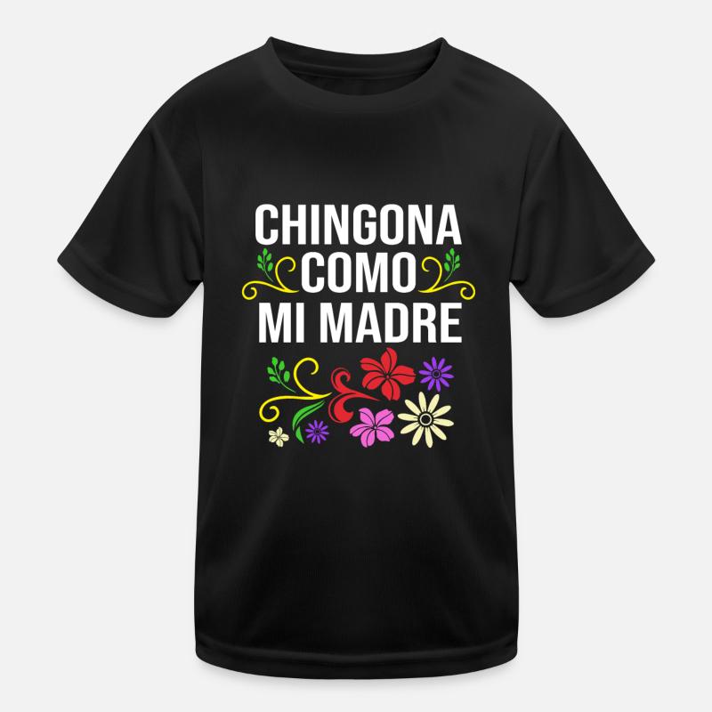 Latina Mutter Latino Kinder Funktions-T-Shirt