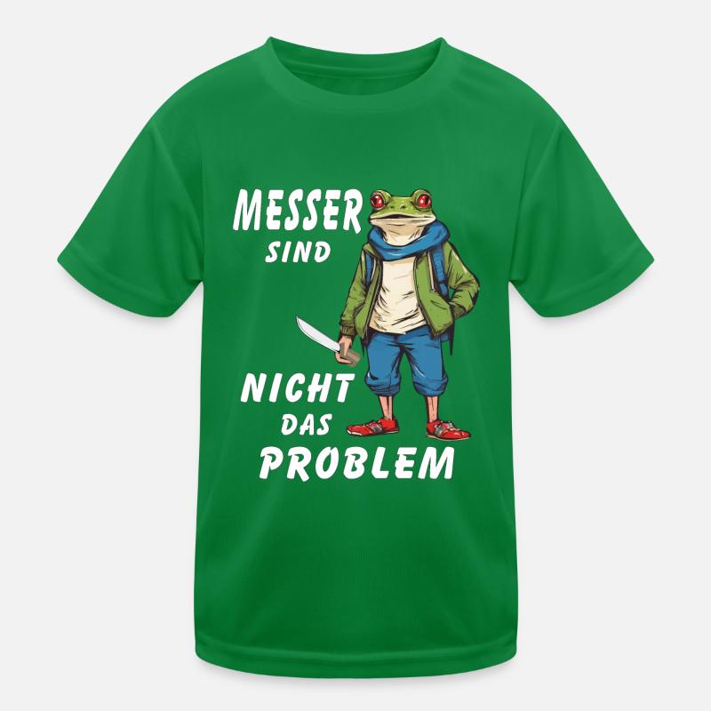 LES COUTEAUX GRENOUILLE NE SONT PAS LE PROBLÈME T-shirt sport Enfant