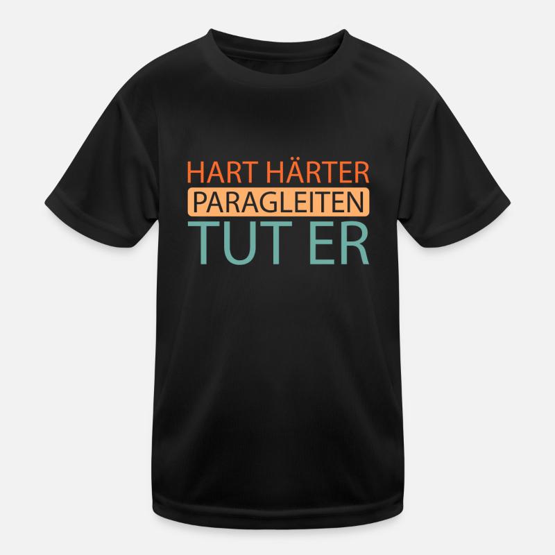 Paragliding Paragliding Kids Functional T-Shirt