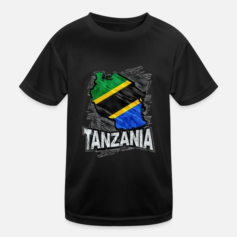 Tanzanie T-shirt sport Enfant
