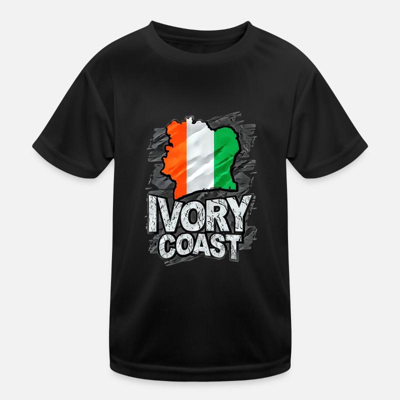 Côte d’Ivoire T-shirt sport Enfant