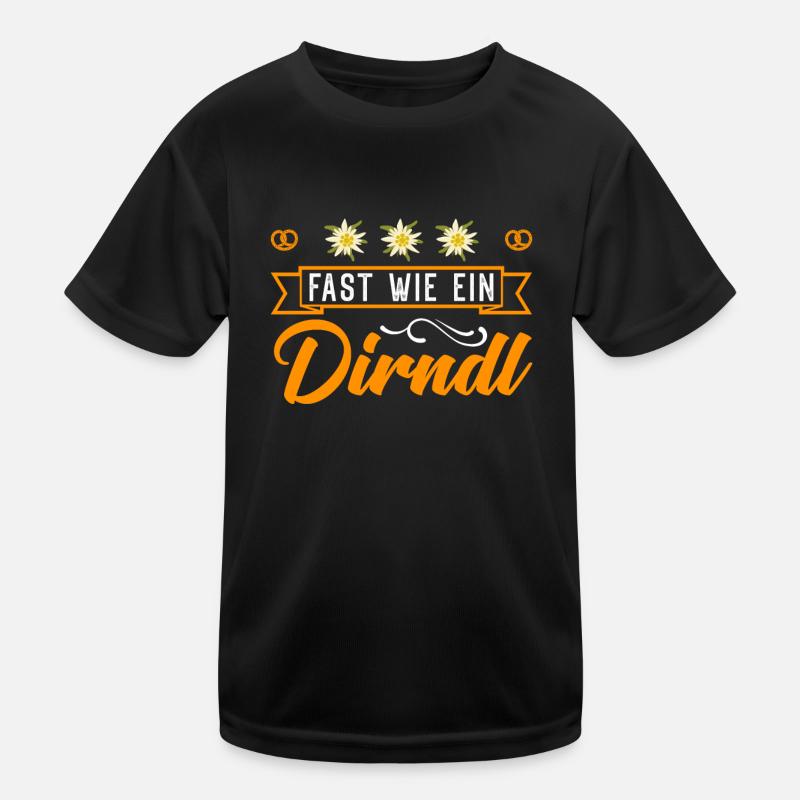 Replacement dirndl ALMOST LIKE A DIRNDL Munich Kids Functional T-Shirt