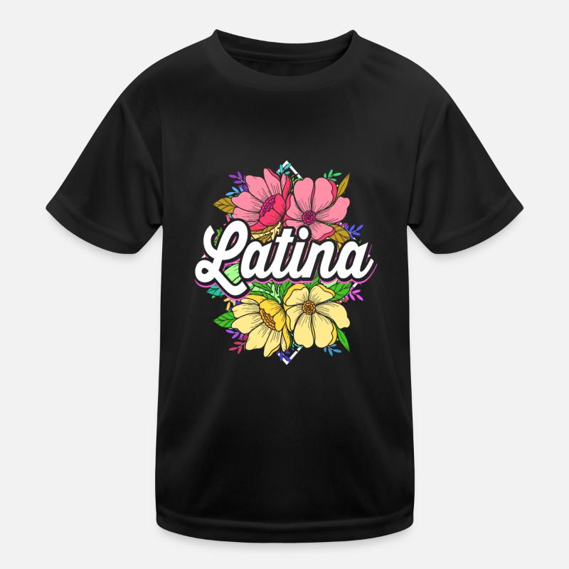 Latina Mutter Latino Kinder Funktions-T-Shirt