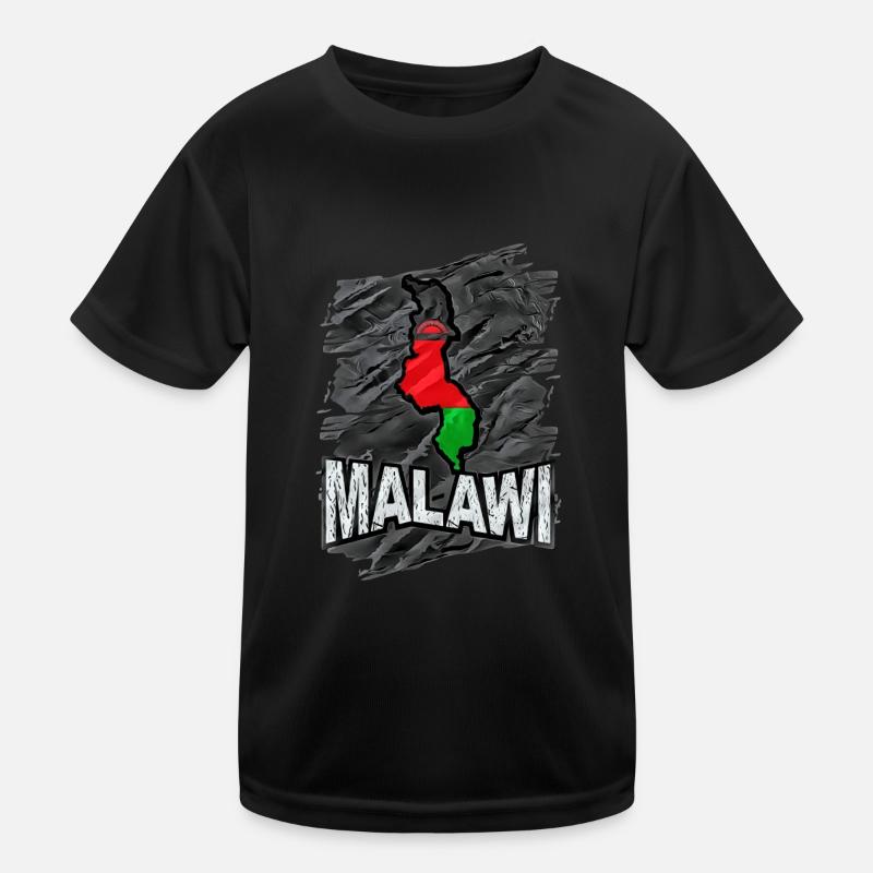 Malawi Kinder Funktions-T-Shirt
