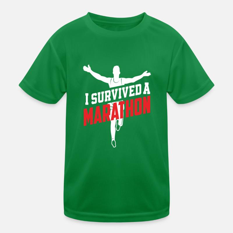 I survived a marathon Kids Functional T-Shirt