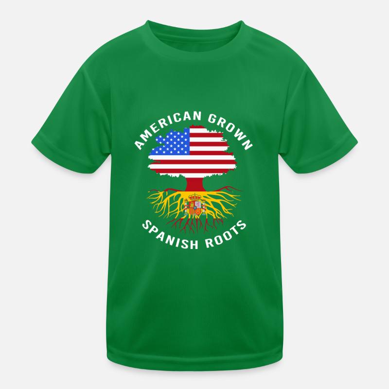 Spanien Kinder Funktions-T-Shirt