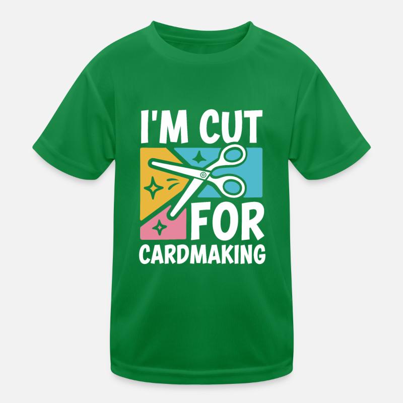 Cardmaker Scrapbooking Card Making Kits For Kids Functional T-Shirt