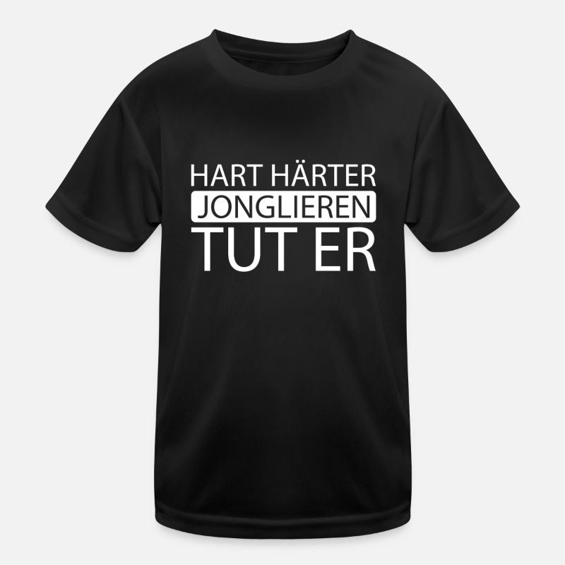 Jonglieren Jongleur Kinder Funktions-T-Shirt