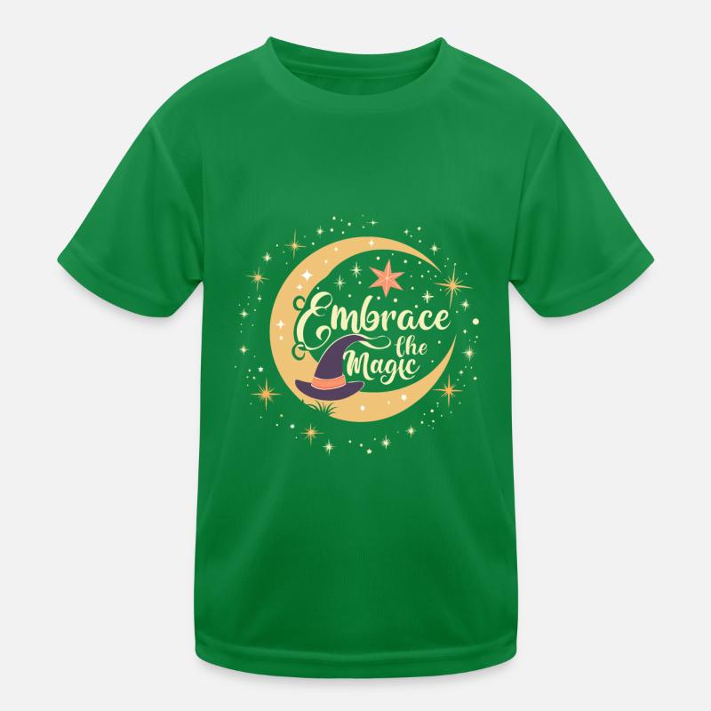 MYSTICAL MOON Kids Functional T-Shirt