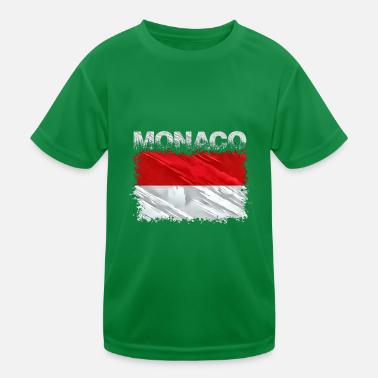 Monaco Maglietta sportiva per bambini