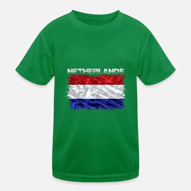 Netherlands Kids Functional T-Shirt