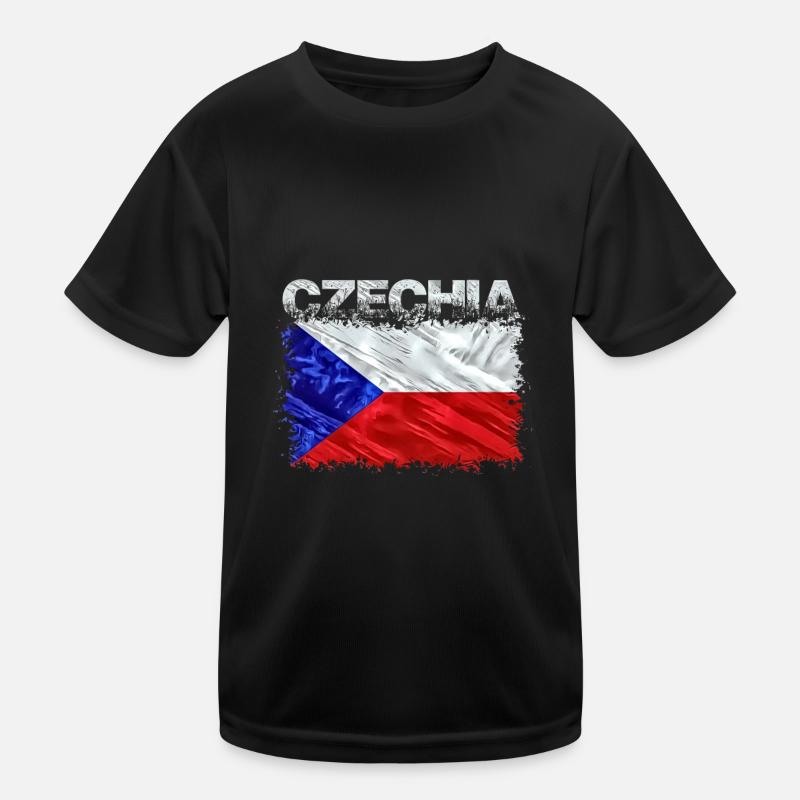 Tschechien Kinder Funktions-T-Shirt