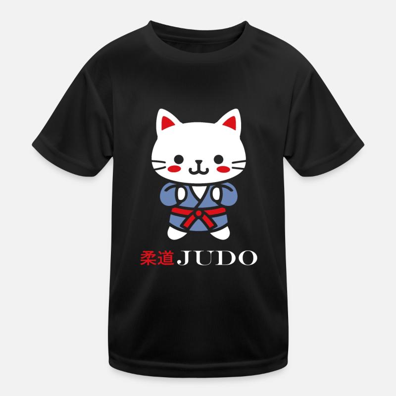 Judo Kinder Funktions-T-Shirt