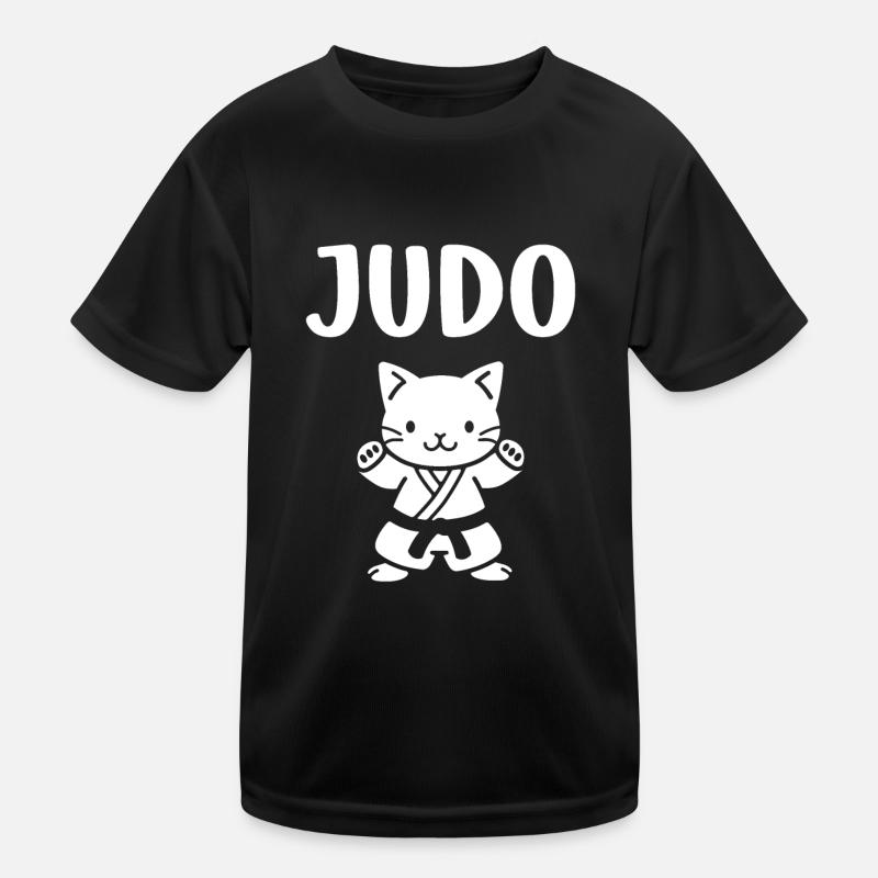 Judo Kinder Funktions-T-Shirt