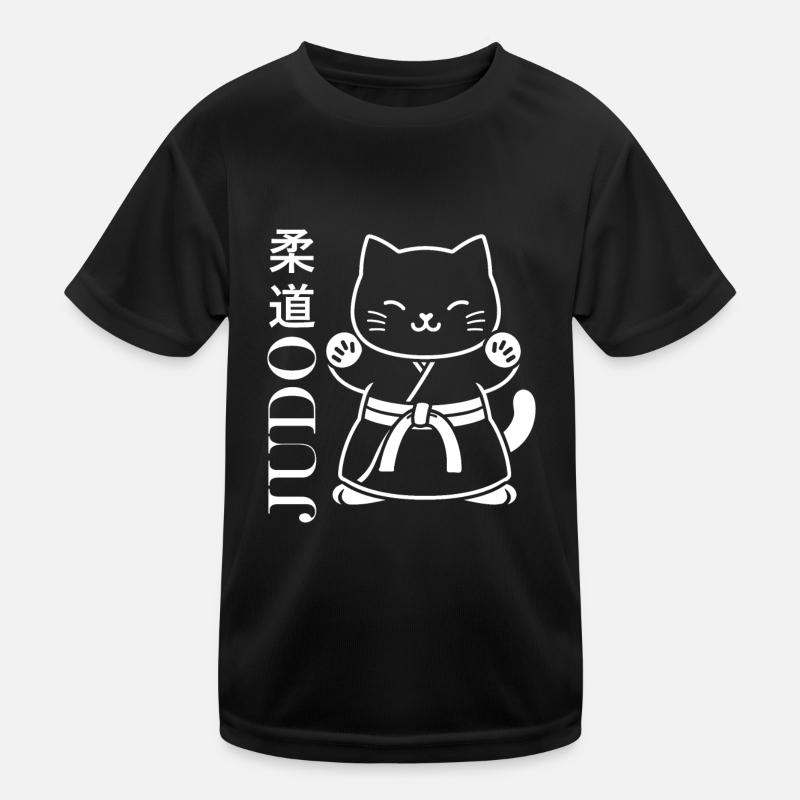 Judo Kinder Funktions-T-Shirt