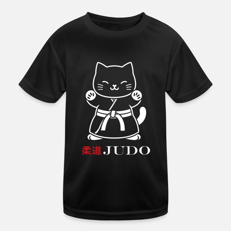 Judo Kinder Funktions-T-Shirt