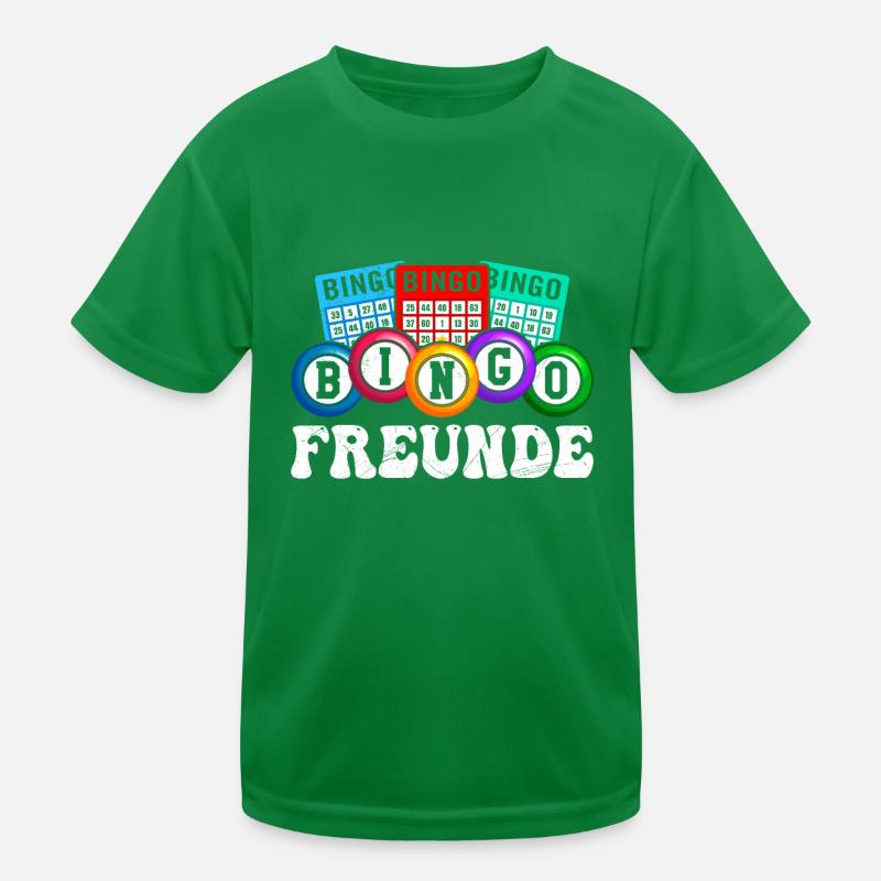 AMIS DE BINGO Joueurs de bingo Soirées Bingo T-shirt sport Enfant
